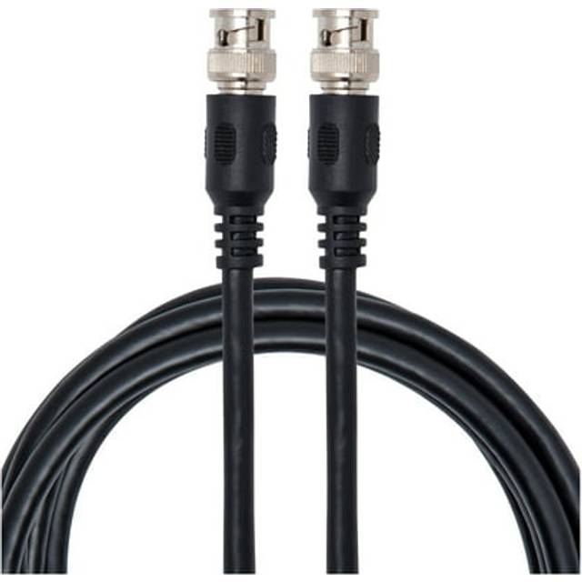 Koah Pro 3G-SDI BNC Male to BNC Male Video Cable, BNC - BNC Cable, 6 Feet Coaxial Cable in Black
