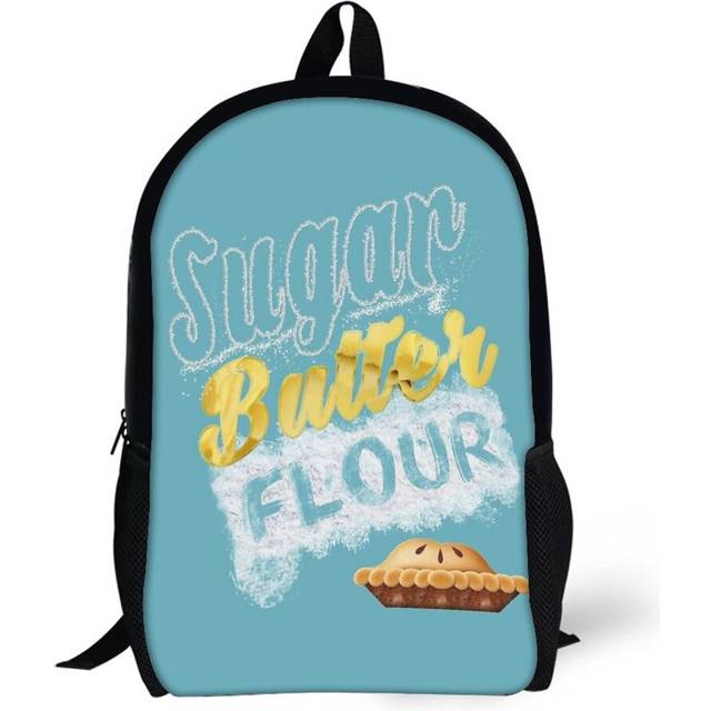 Backpacks Sugar, Butter, Flour 17inch School Bag