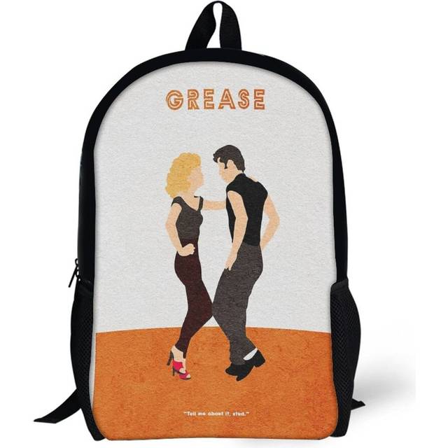 Backpacks Grease Alternative Minimalist Movie 17inch School Bag