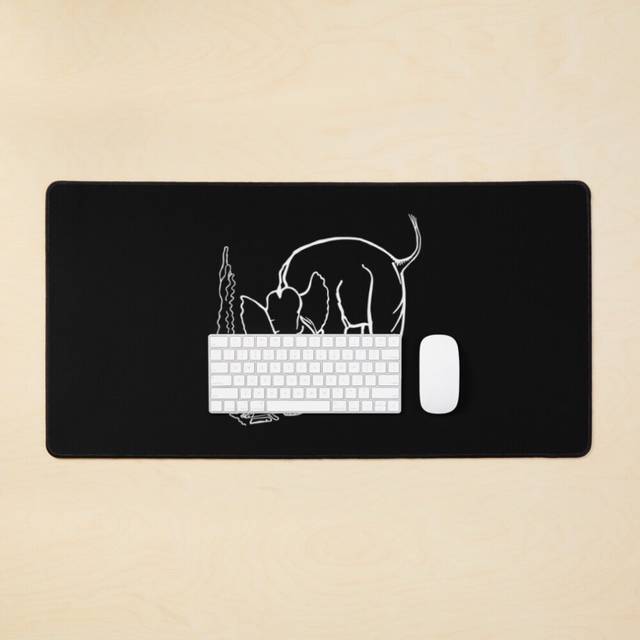 Desk Mat The MicrophonesThe Microphones The Glow Pt. 2 Minimalistic Large Gaming Mouse Pad 35x16 inch