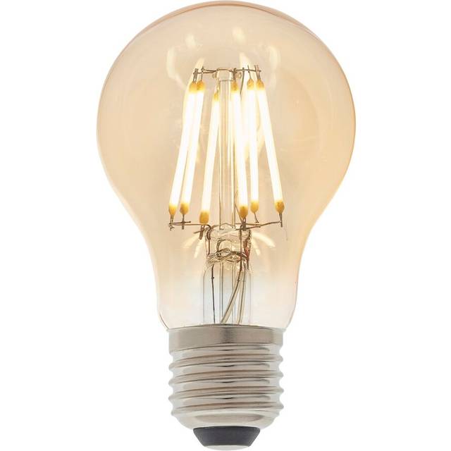 Endon Lighting E27 Dimmable Warm White Amber GLS 6W 540lm 2500K