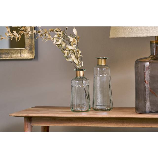 Nkuku Chara Hammered Bottle Large