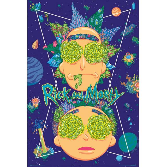 Rick And Morty Sky Poster