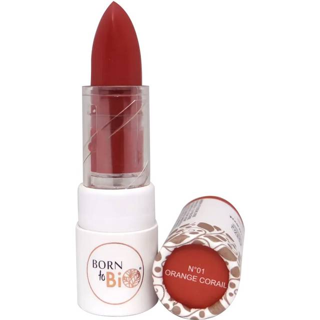 Born To Bio Organic Lipstick - Orange Corail