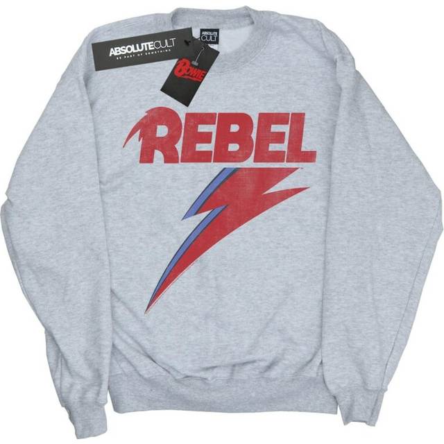Distressed Rebel Sweatshirt - Grey - 4XL