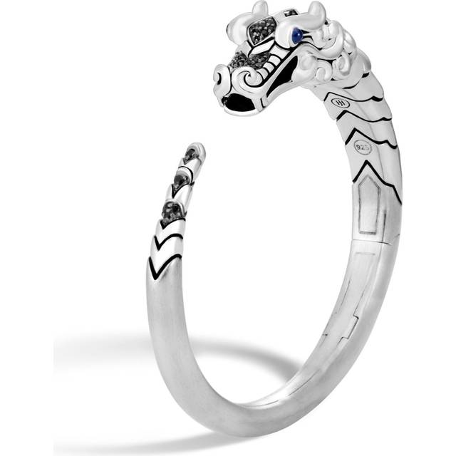 John Hardy Silver Gemstone Legends Naga Cuff Bracelet