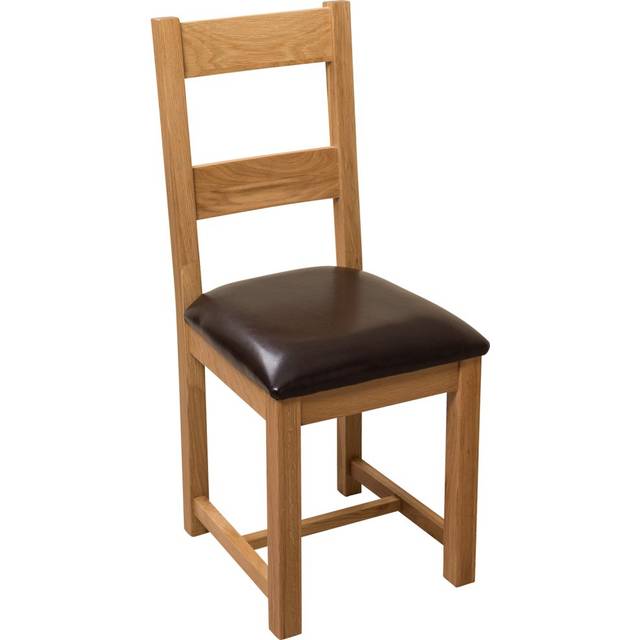 Modern Furniture Direct - Lincoln Solid Oak Dining Chairs for Dining Room or Kitchen