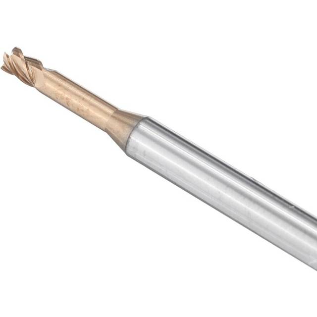 (3.0*4D*50L-L12) 2.5/3.0mm 2 Flutes Long Neck End Mill HRC60 Deep Notch Cutter Milling Cutter