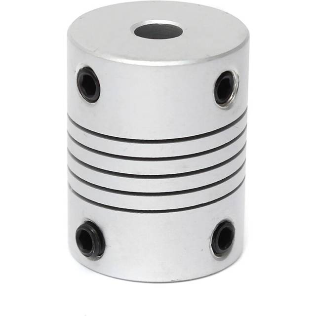 4pcs 5mm x 8mm Aluminum Flexible Shaft Coupling OD19mm x L25mm CNC Stepper Motor Coupler Connector
