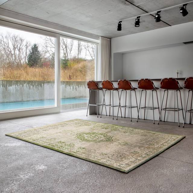 Green/White Rug (Rectangle 200 x 280cm)