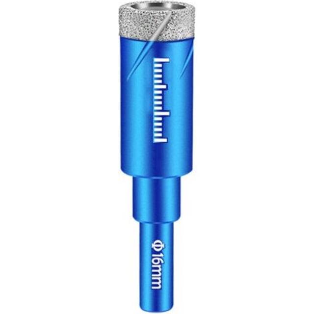 (16mm) 5Pcs 6-16mm Durable Diamond Coated Core Drill Bit Dry Drilling For Glass Marble Granite Quartz Porcelain Ceramics