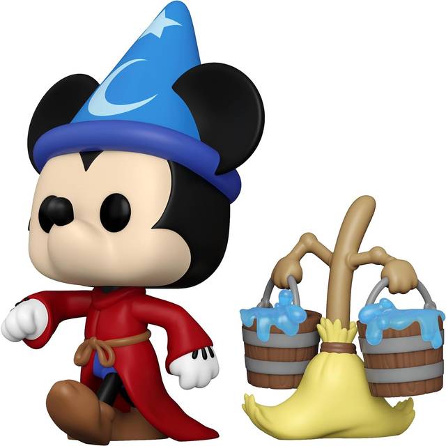Funko Pop! Movie Poster: Disney100 - Fantasia, Sorcerer's Apprentice Mickey with Broom