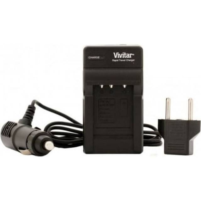 Vivitar Travel Quick Charger for Fuji BP-NP50, Pentax D-LI68, Kodak KLIC-7004