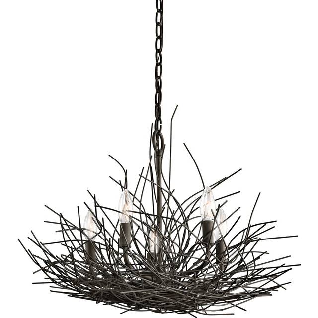 Beachmount 5-Light Candle Style Chandelier - Oil Rubbed Bronze (42.5cm H X 61.5cm W X 61.5cm D)