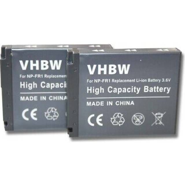 2x battery for sony cybershot dsc-v3 dsc-t30 dsc-t50 dsc-p200 700mah