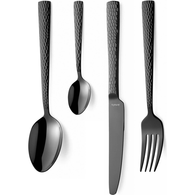 Amefa Felicity cutlery set 24 pieces Black