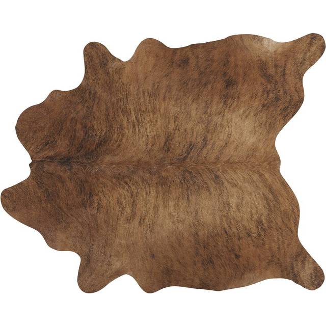 Soti Cowhide Light Brown Rug (Novelty 210 x 220cm)