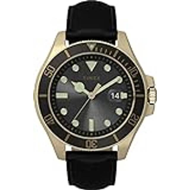 Harborside Coast Leather Strap Watch TW2V42200