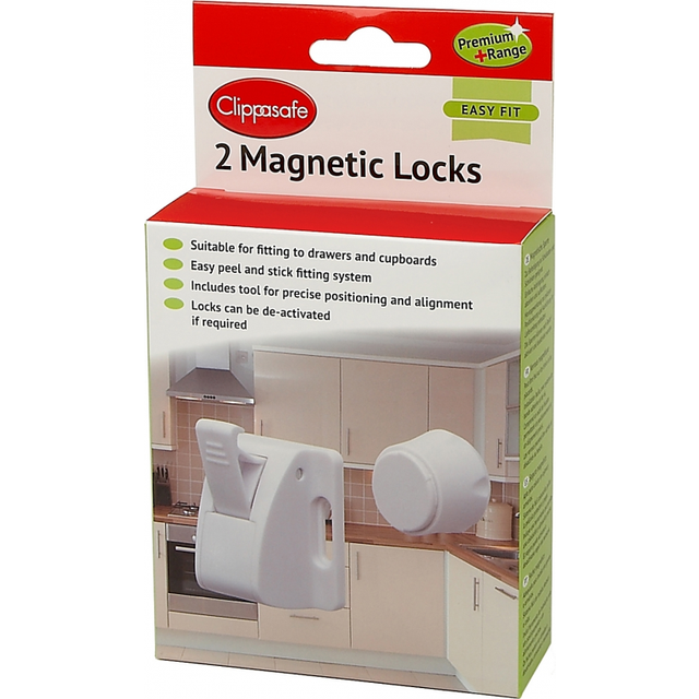 Clippasafe Magnetic Locks - Pack of 2