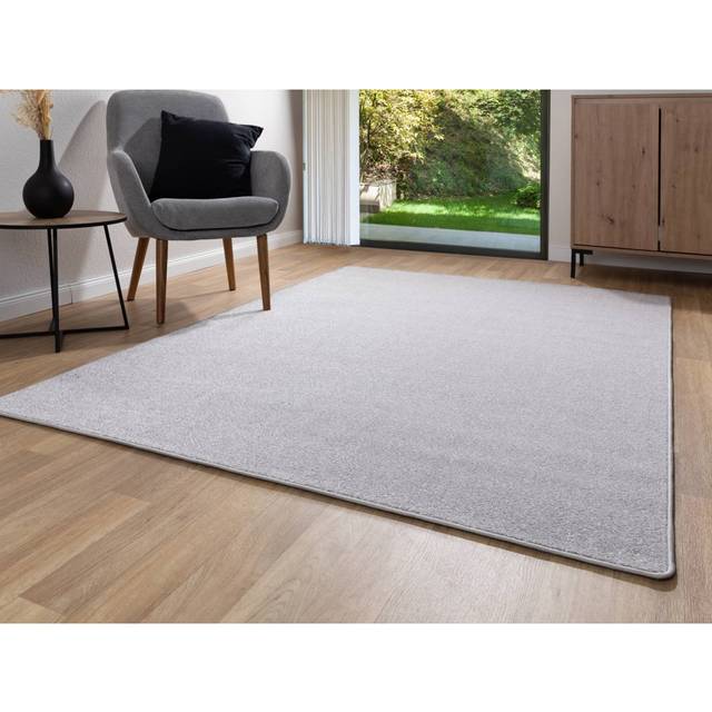 Solid Colour Grey/Brown/Blue Area Rug (Rectangular 200 x 300cm)