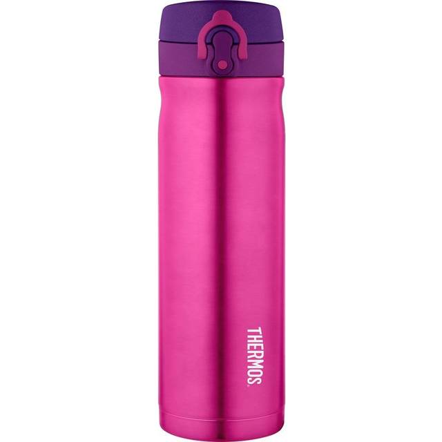 Thermal 470ml charcoal stainless hot+cold vacuum insulated drink flask