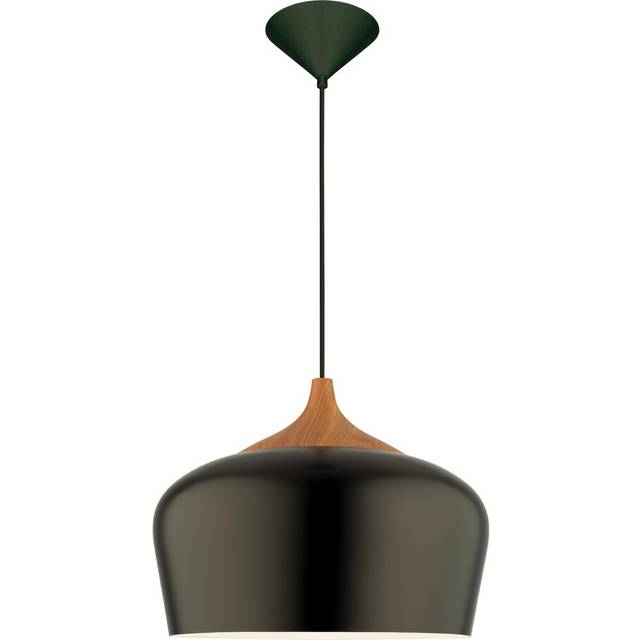 Brambly Cottage Maritza 1-Light Novelty Pendant Black 27cm H X 35cm W X 35cm D
