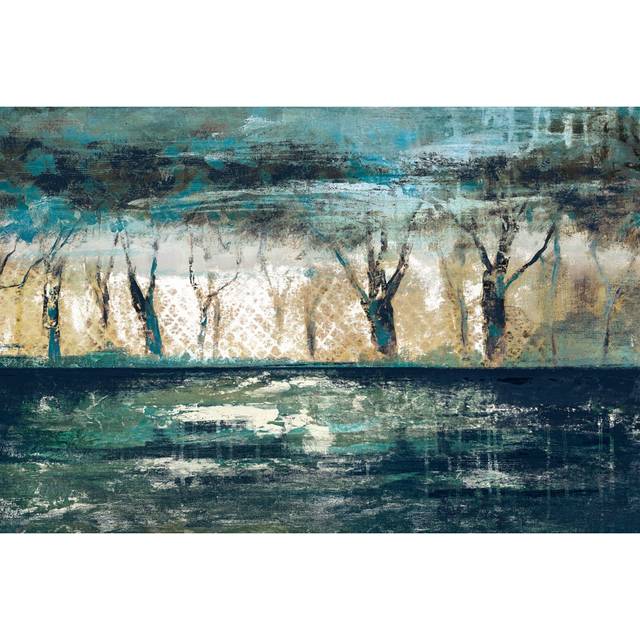 Abstract Landscape Horizon Photograph - Wrapped Canvas Art Prints (51cm H x 76cm W x 3.8cm D)