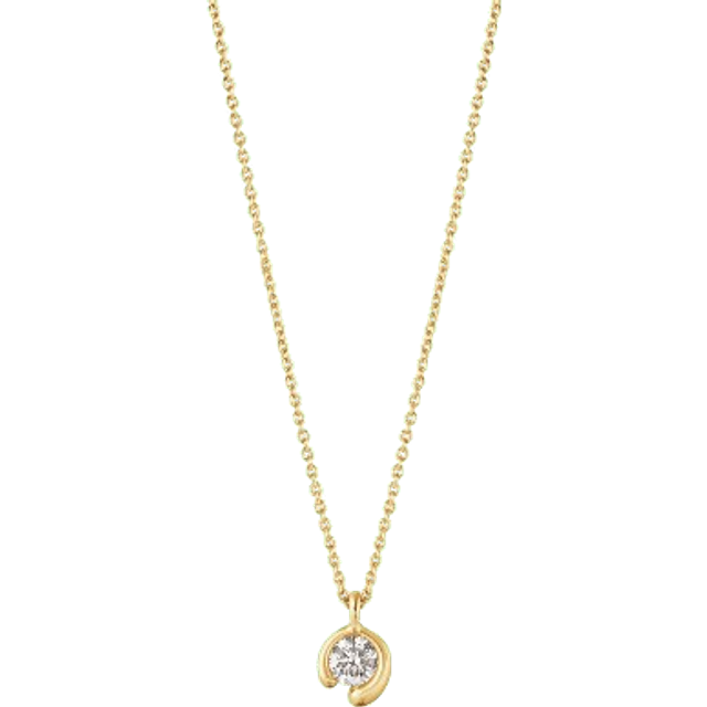 Georg Jensen Mercy Pendant NecKlace - Gold/Diamond
