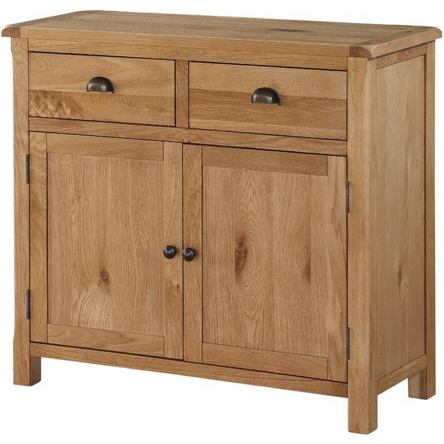 Kings Point Sideboard - Oak (80cm H X 90cm W X 35cm D)