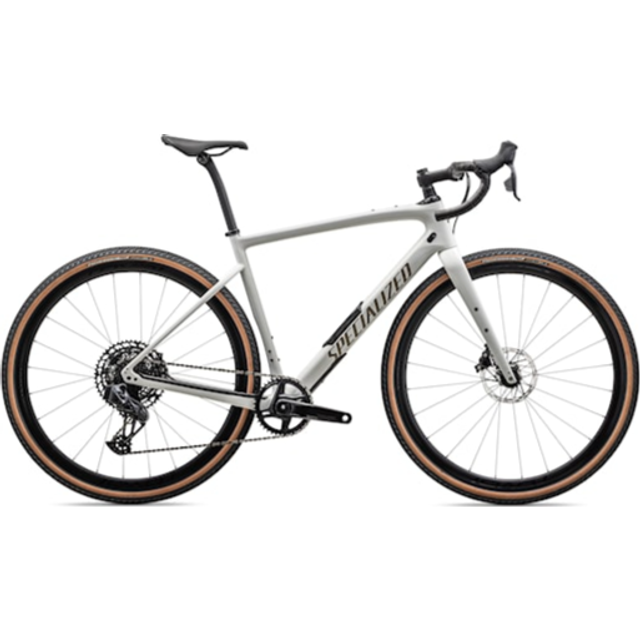 DIVERGE EXPERT CARBON, 54, GLOSS DUNE WHITE/TAUPE