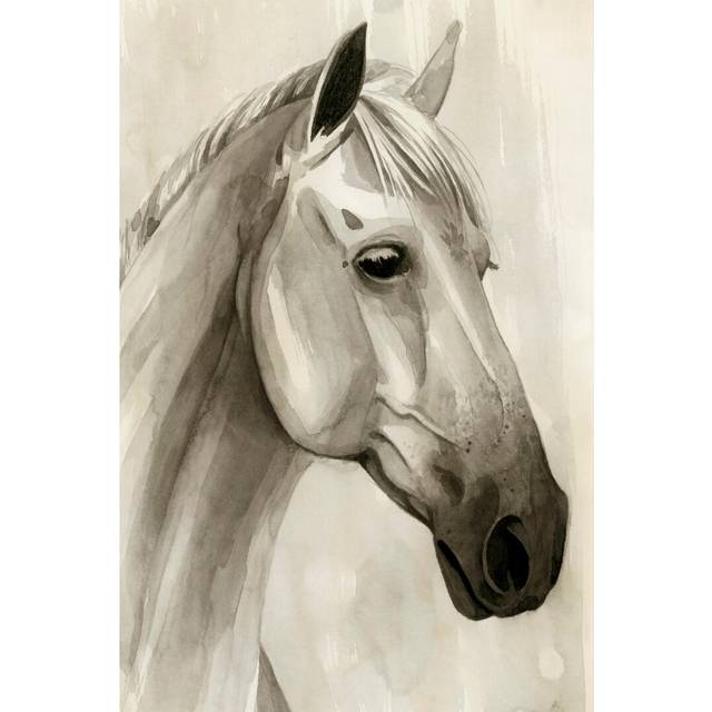 Freckled Pony II by Grace Popp - Wrapped Canvas Painting Print (76cm H x 51cm W)