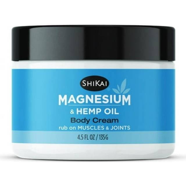 Shikai Magnesium & Hemp Oil Body Cream 4.5 fl oz
