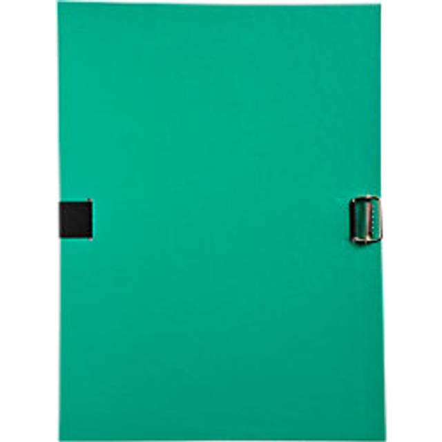 Exacompta Expanding File 30103H A4 Green PP 24 x 32 cm Pack of 10