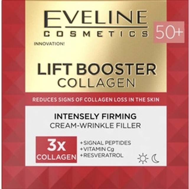Eveline Cosmetics Lift Booster Collagen Strongly Firming Wrinkle-Filler Day & Night Cream 50ml