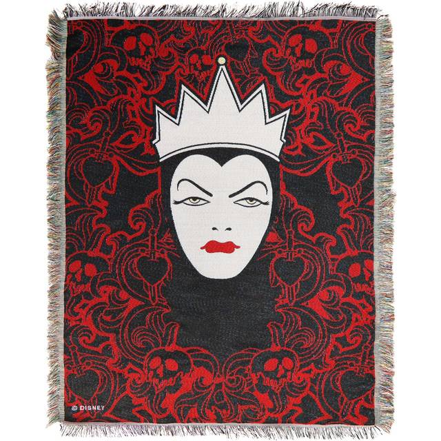 Disney Villains Evil Queen Love Tapestry Blanket - Black&#47;Red&#47;White (One-Size)