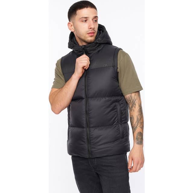 Chemerley Hooded Gilet Black - S