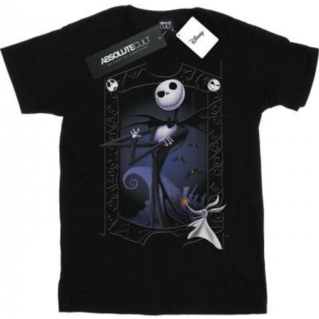 (9-11 Years, Black) Disney Boys Nightmare Before Christmas Pumpkin King T-Shirt