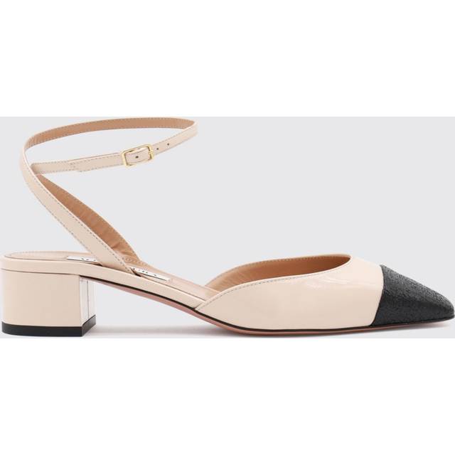 Aquazzura French Flirt 35 leather pumps - beige (UK 4)
