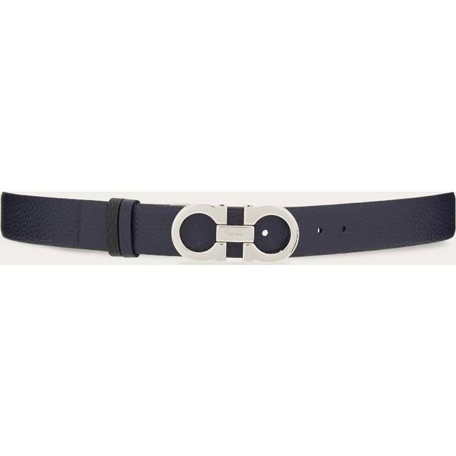 Ferragamo Gancini Reversible & Adjustable Leather Belt