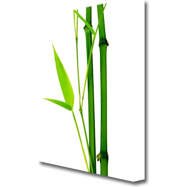 'Bamboo Cane Ethnic' Graphic Art Print on Wrapped Canvas (121.9 cm H x 81.3 cm W)