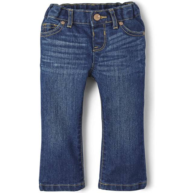 The Children's Place girls And Toddler Basic Bootcut jeans  Indigo Stone Single  2T US