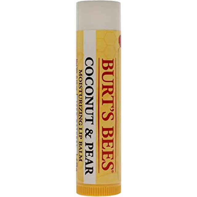 Burt's Bees 100% Natural Moisturizing Lip Balm  Coconut & Pear with Beeswax & Fruit Extracts - 1 Tube