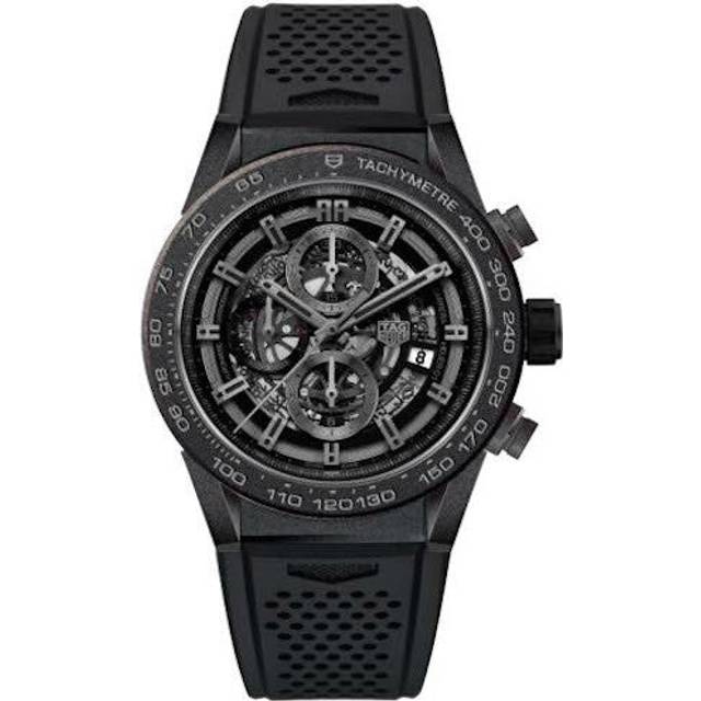TAG Heuer Watch Carrera Calibre Heuer 01 Full Ceramic - Black