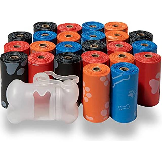 Best Pet Supplies Dog Poop Bags (360 Bags) for Waste Refuse Cleanup  Doggy Roll Replacements for Outdoor Puppy Walking and Travel  Leak Proof and Tear