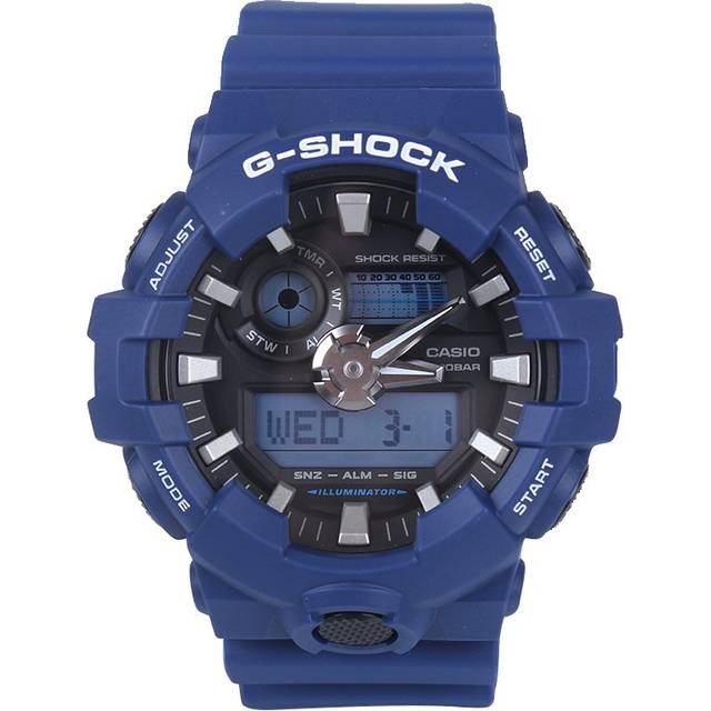 CASIO G-Shock Analog-Digital 'Blue' GA-700-2A - Free