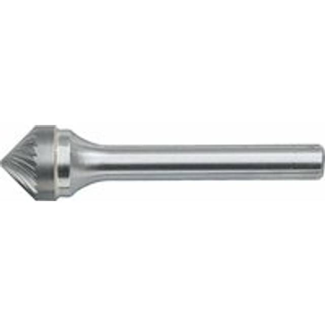 York - 9.5 x 4.7MM Conical 90 Inc. Angle Carbide Rotary Burr Cut 9 - Chipbreaker