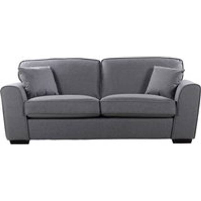 Chelsea 3 Seater Dark Grey Fabric Sofa - Artemis Home