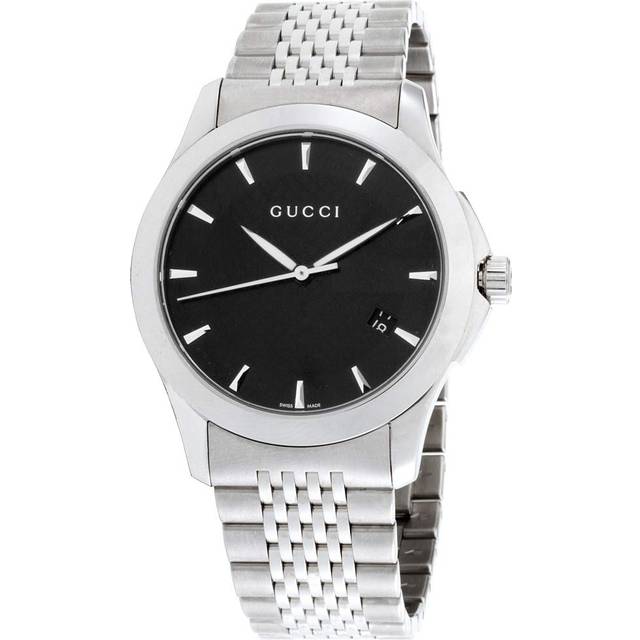 Gucci YA126402 G-Timeless Black Dial Men's Watch