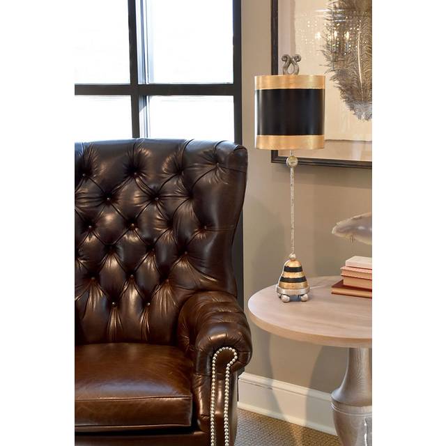 Burliegh 77.5cm Buffet Lamp - Black;Gold (77.5cm H X 20cm W X 20cm D)