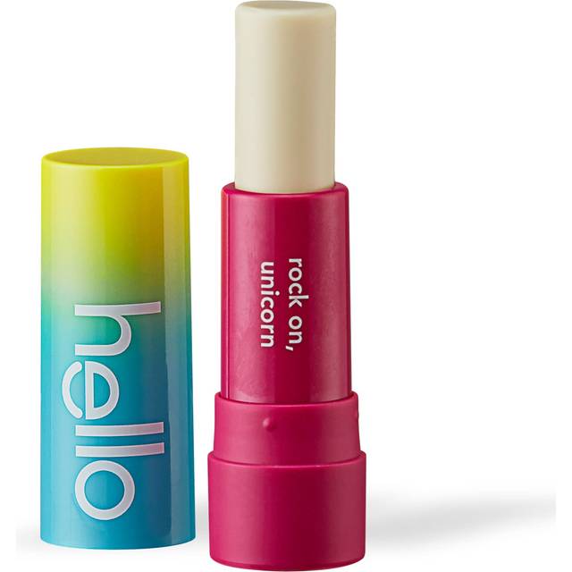Hello Moisturizing Vegan Lip Balm  Wild Strawberry  Beeswax Free  Petrolatum Free  and Parabens Free  0.15 Ounce (Pack of 1)